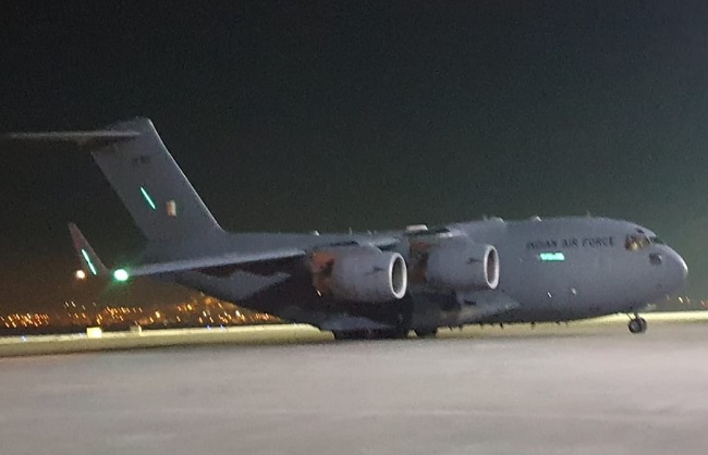ऑपरेशन दोस्त: राहत व बचाव कार्य के लिए भारत का छठा विमान तुर्किये पहुंचा