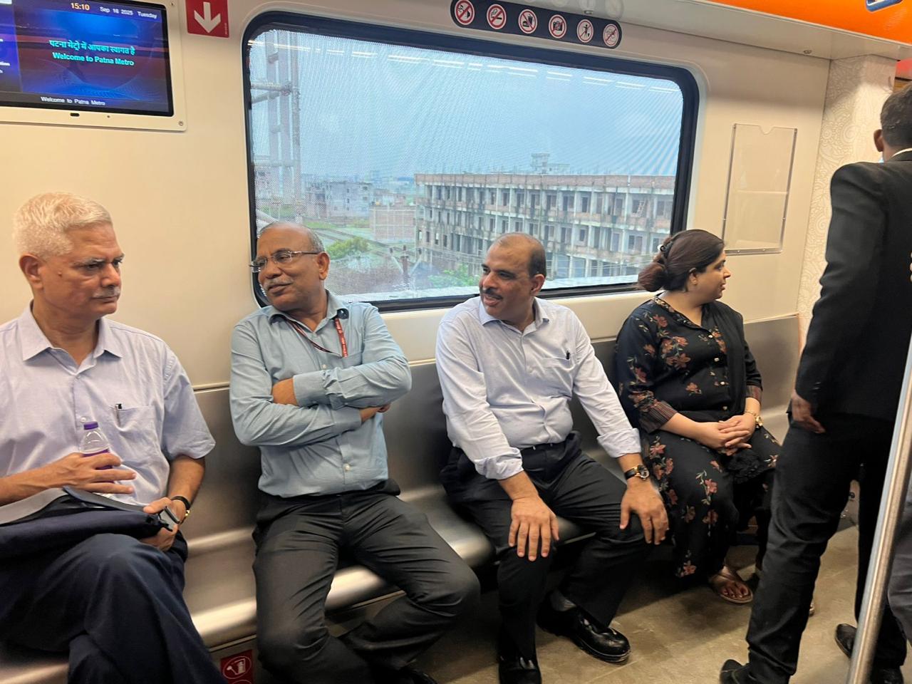 Patna Metro के परिचालन से पूर्व सभी सुरक्षा मानकों की हुई पड़ताल