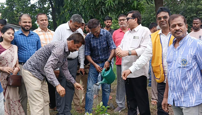 सारण होम्योपैथिक कॉलेज में औषधीय पौधों का हुआ पौधारोपण, जल्द शुरू होगा नामांकन