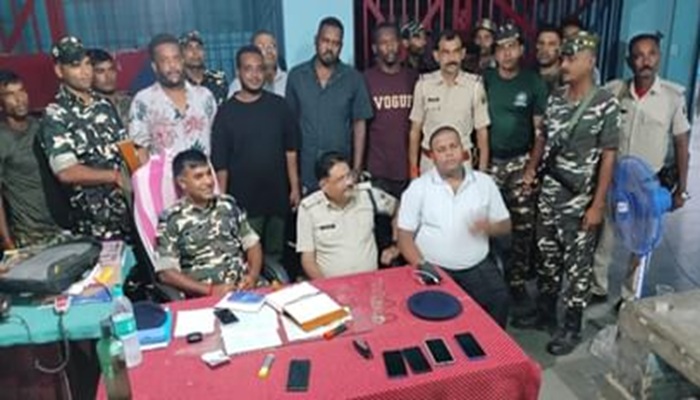 Bihar: एसएसबी ने 5 संदिग्ध विदेशी नागरिकों को पकड़ा, पूछताछ जारी