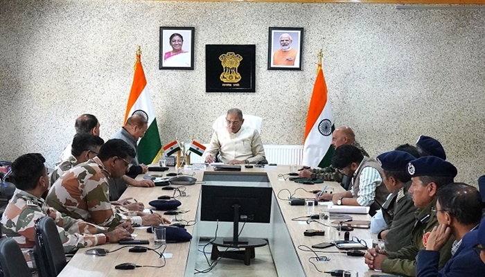उपराज्यपाल ने लद्दाख की स्थिति का आकलन करने के लिए की उच्च स्तरीय समीक्षा बैठक