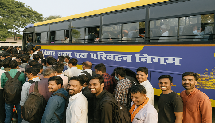 पर्व और वोट दोनों साधने की तैयारी, नीतीश सरकार ने बस किराए में दी 30% से ज्यादा छूट