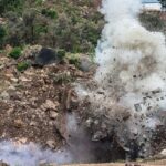 Large boulder blasted to restore Jammu-Srinagar National Highway in Udhampur