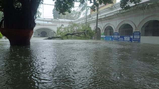 सारण जिला में भारी बारिश से जगह जगह जलभराव, प्रशासन सतर्क