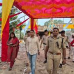 छठ घाटों का जिलाधिकारी एवं वरीय पुलिस अधीक्षक ने किया निरीक्षण asas