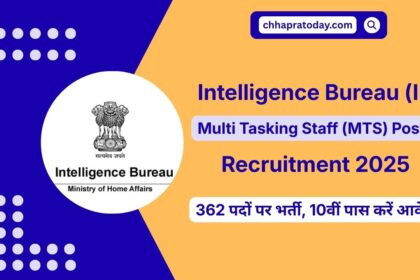 IB MTS Recruitment 2025